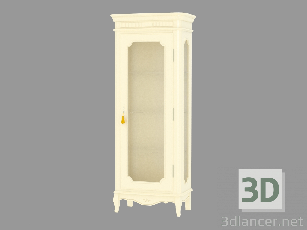 3d model Showcase one-door NFR2201_2 - preview