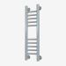 3d model Bohemia heated towel rail + straight (600x150) - preview