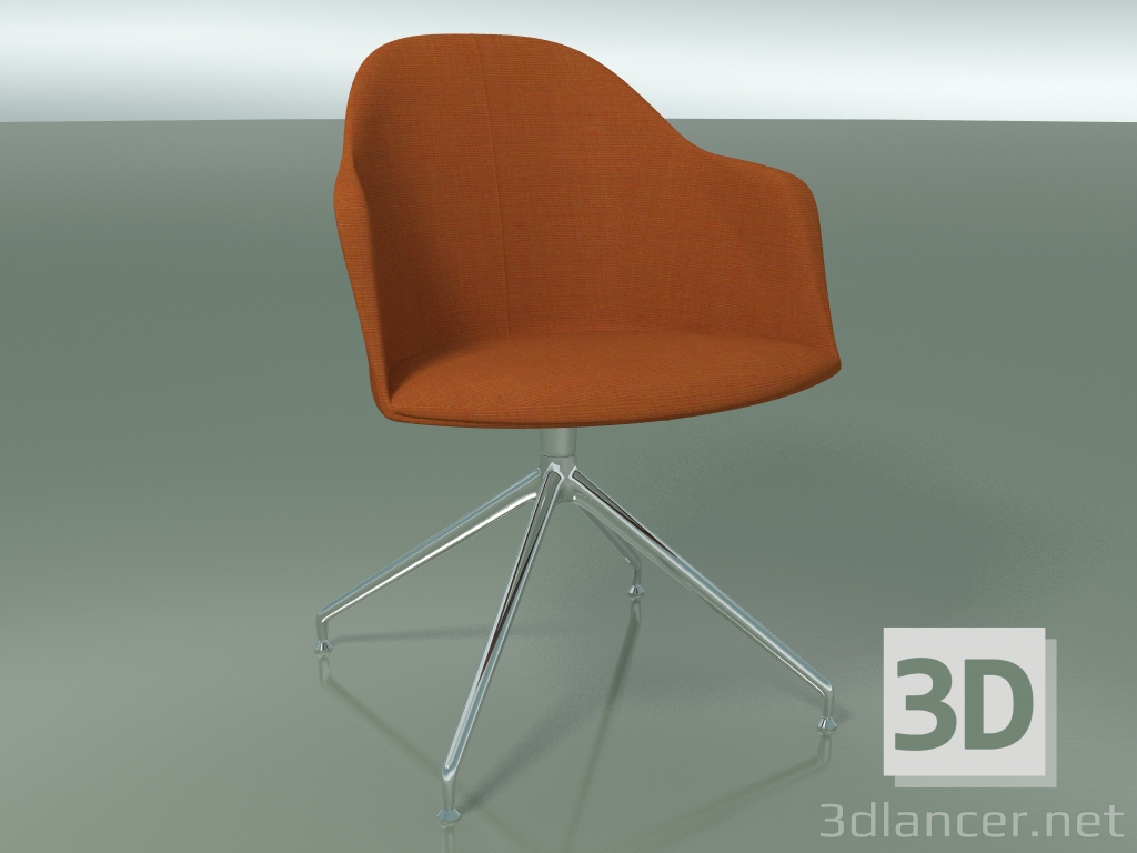 3d model Silla 2231 (4 patas, giratoria, CRO, con acolchado extraíble) - vista previa