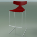 modèle 3D Tabouret de bar empilable 3704 (rouge, V12) - preview