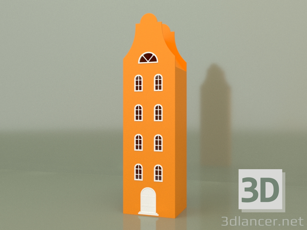 3d model Armario-lodge ASH-4XL (Mango) - vista previa