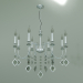 3d model Hanging chandelier Telao 10110-8 (chrome-smoky crystal) - preview