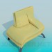 3d model Sillón - vista previa