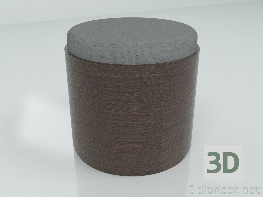 modello 3D Pouf 51° – 1° DOVER - anteprima