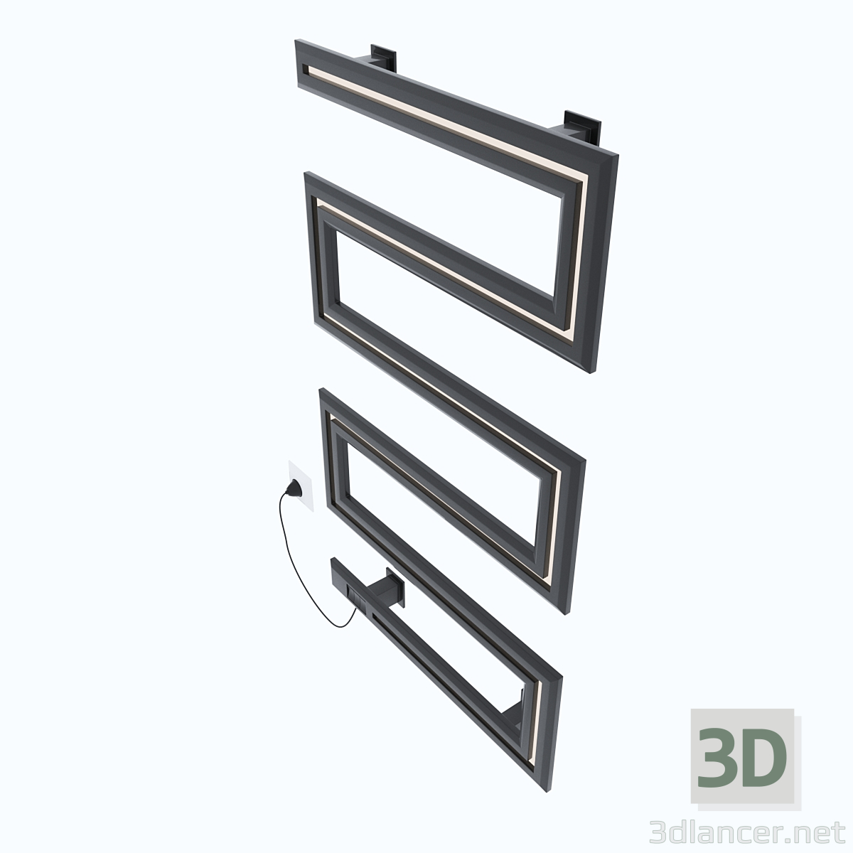 modèle 3D de Sèche-serviettes acheter - rendu