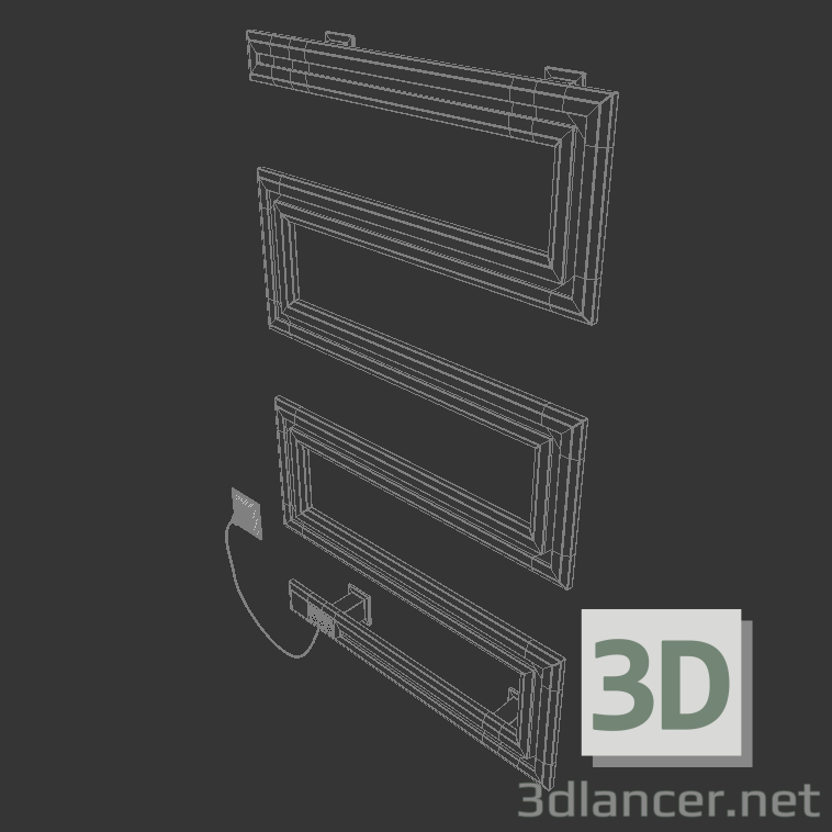 modèle 3D de Sèche-serviettes acheter - rendu