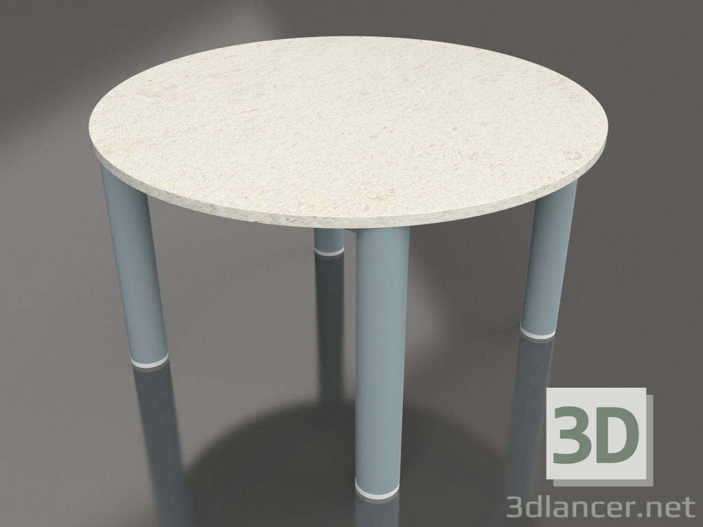 modèle 3D Table basse D 60 (Bleu gris, DEKTON Danae) - preview