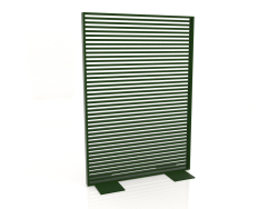 Mampara de aluminio 120x170 (Verde botella)