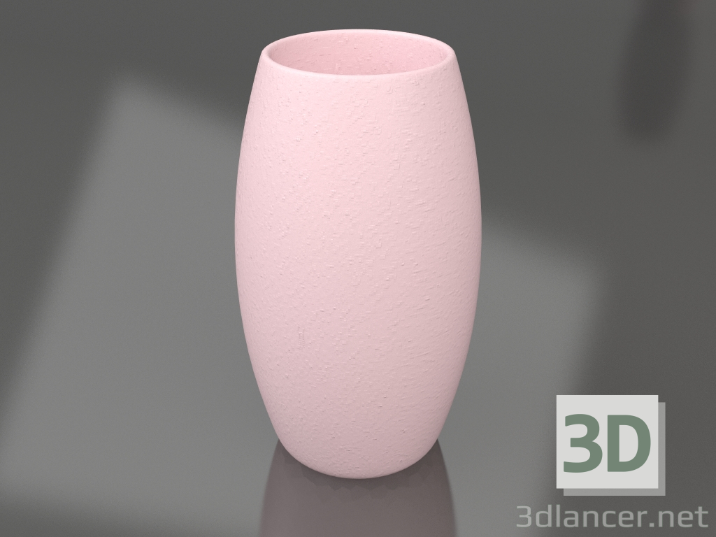 modello 3D Vaso per piante 2 (rosa) - anteprima