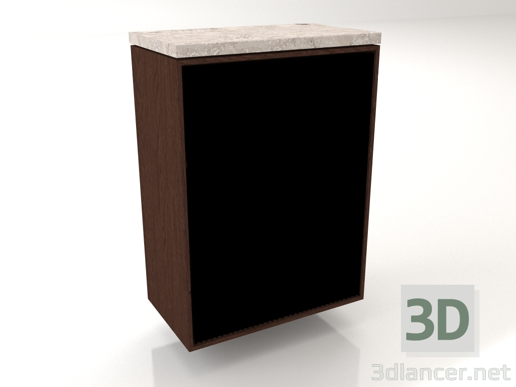 3D Modell Schrank (schmal) 60 cm (Option 3) - Vorschau