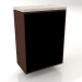 3d model Cabinet (narrow) 60 cm (option 3) - preview