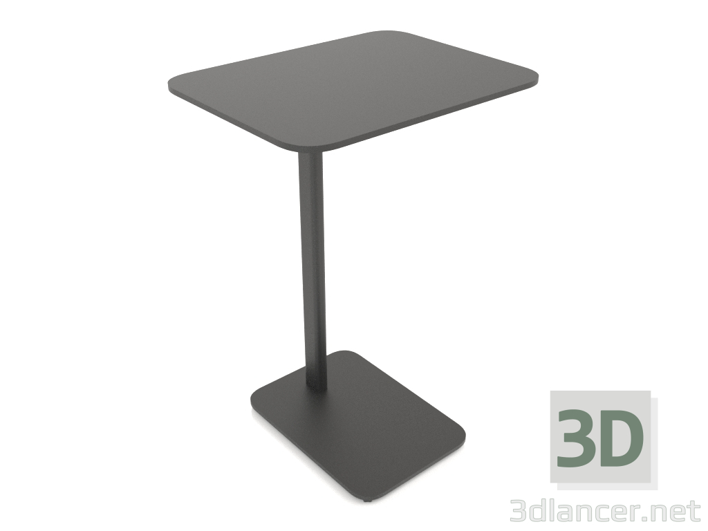 modello 3D Comodino rettangolare MONO (perpendicolare alla base, 45x35x65) - anteprima