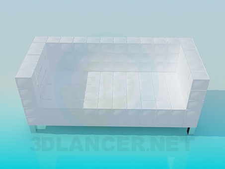 3D Modell Sofa - Vorschau