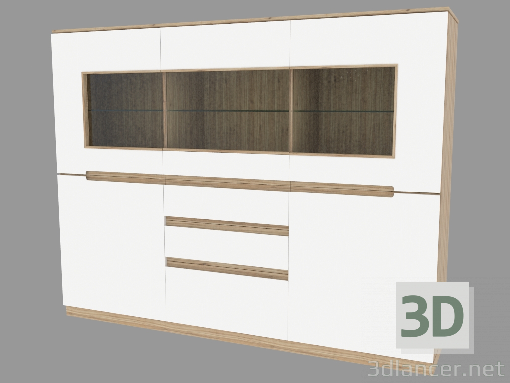 3D Modell Buffet hoch (5922-14) - Vorschau