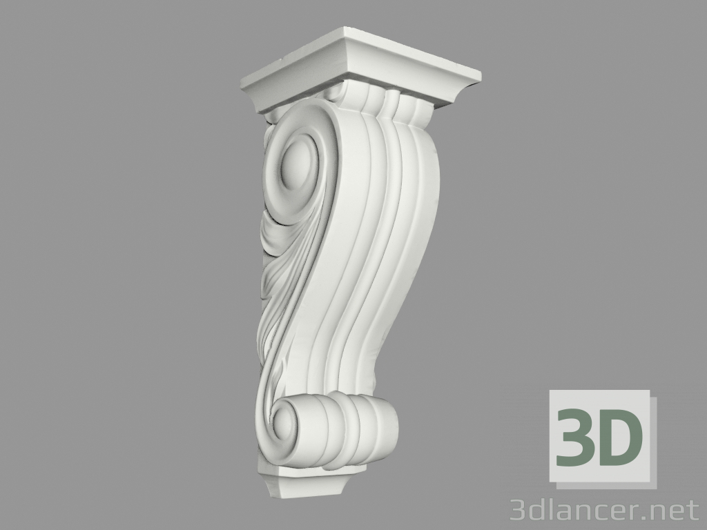 3d model Soporte (KR45) - vista previa