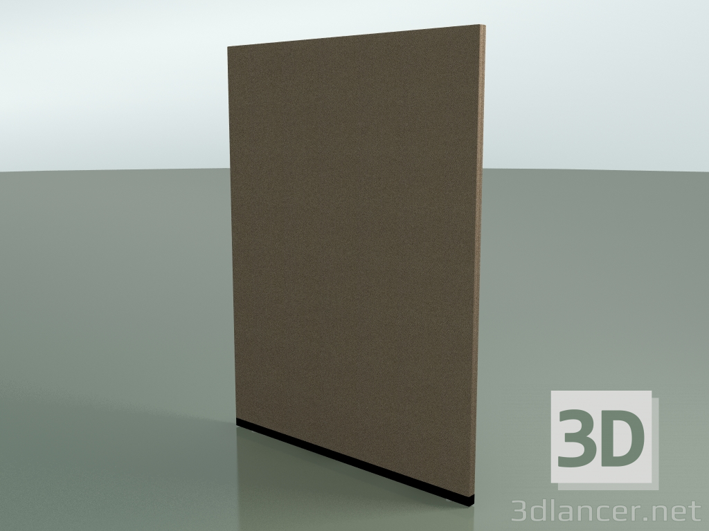 3D Modell Rechteckige Platte 6412 (167,5 x 126 cm, einfarbig) - Vorschau