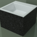 3d model Lavabo sobre encimera (01R122302, Nero Assoluto M03, L 48, P 48, H 36 cm) - vista previa