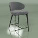 3d model Silla semi-bar Keen (gris aceite) - vista previa