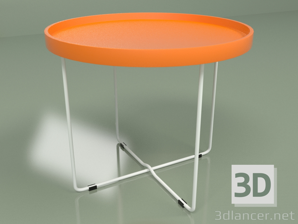 modèle 3D Table basse Arvika (orange) - preview