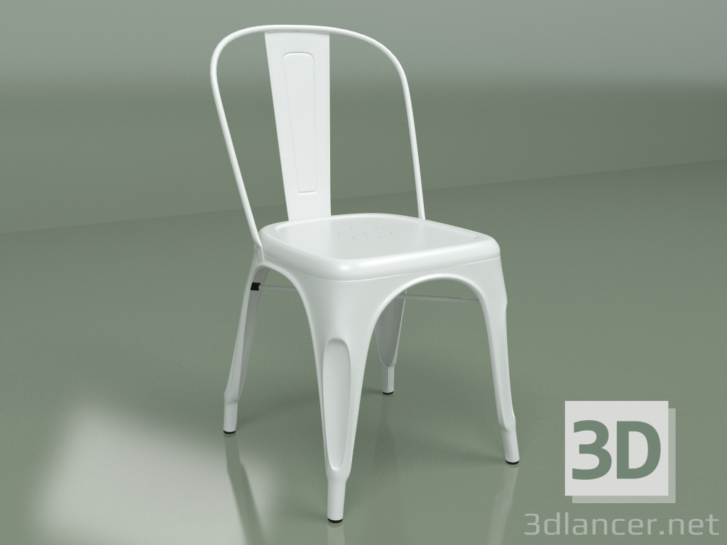 3d model Silla Marais Color (blanco) - vista previa