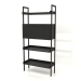 modello 3D Rack ST 03 (con mobile) (900x400x1900, legno nero) - anteprima