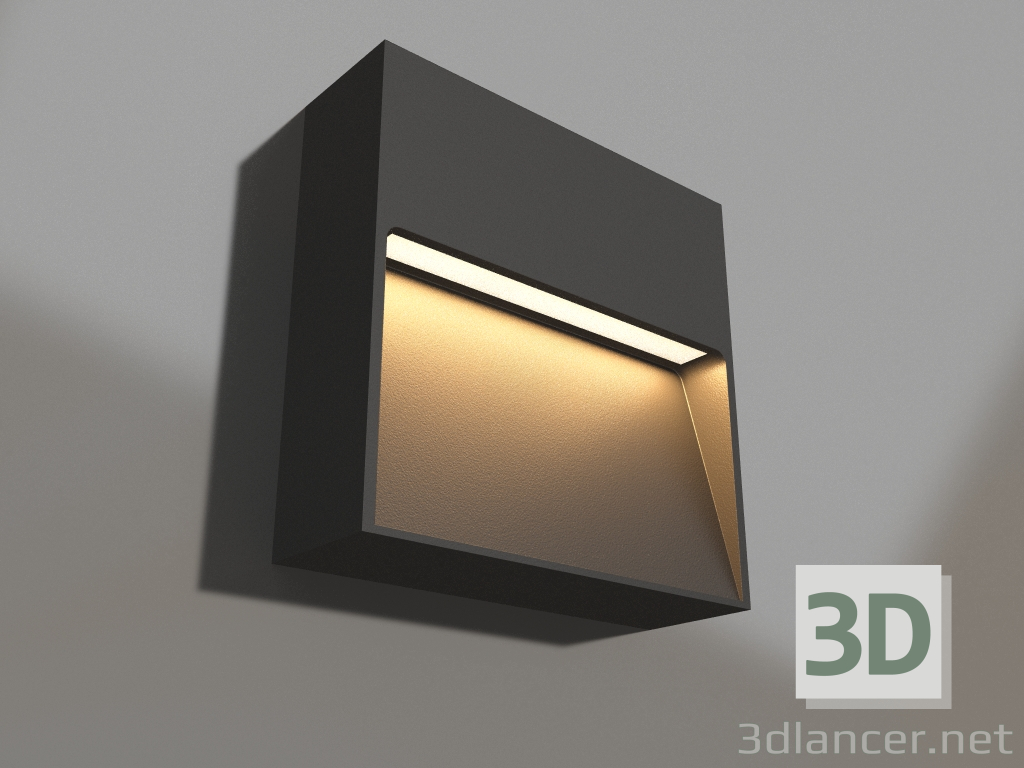 Modelo 3d Lâmpada LGD-TRACE-S100x100-4W Warm3000 (GR, 65 graus, 230V) - preview