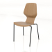 3d model Chair on metal legs D16 mm - preview