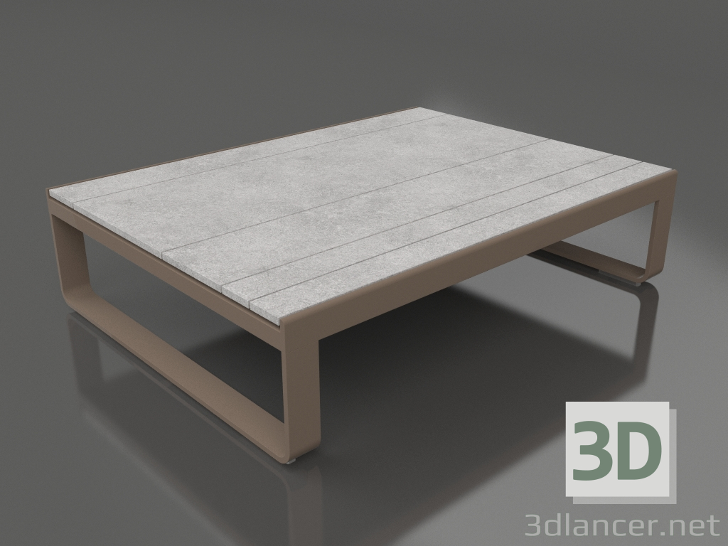 3d модель Кофейный столик 120 (DEKTON Kreta, Bronze) – превью