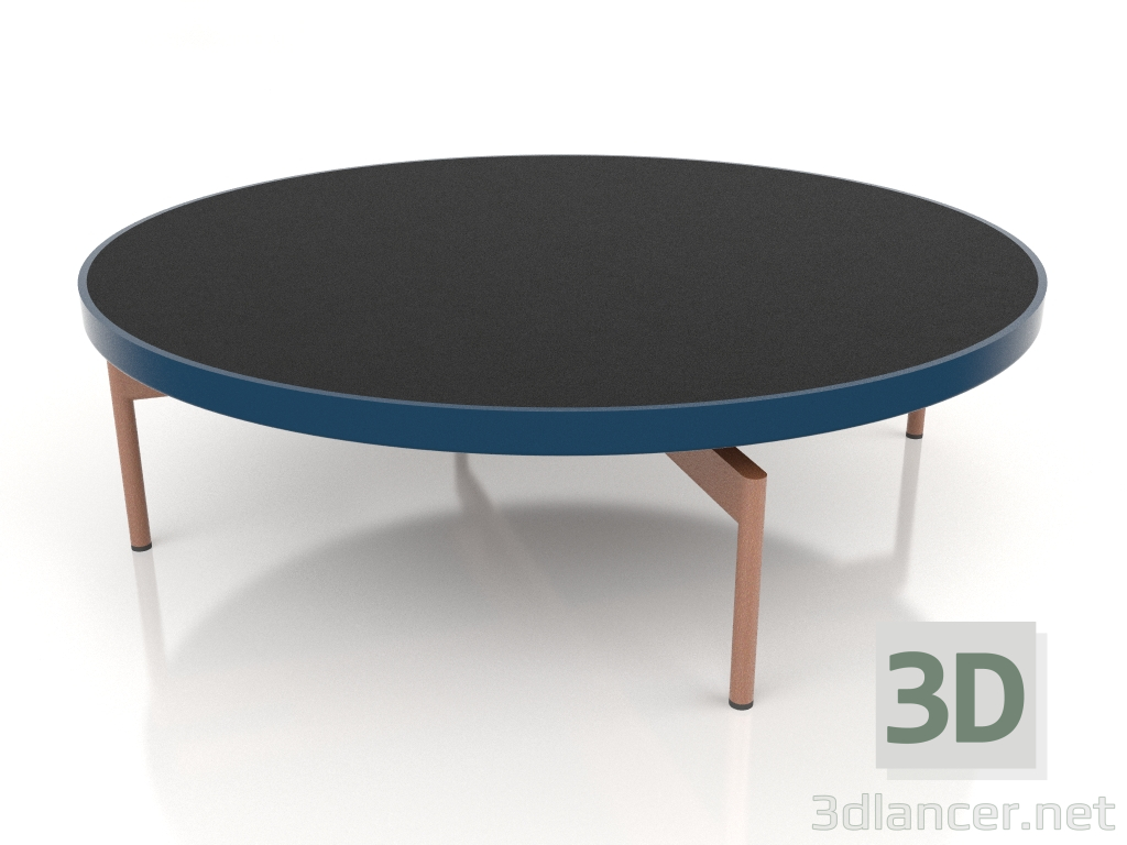 3d модель Стол журнальный круглый Ø120 (Grey blue, DEKTON Domoos) – превью