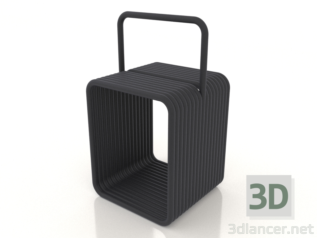 3d model Madera alta (gris) - vista previa