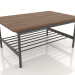 3d model Coffee table (light walnut) - preview