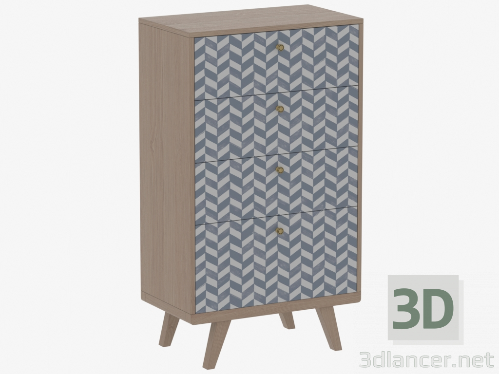 3d model Cajonera alta THIMON (IDC006007050) - vista previa