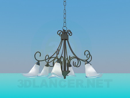 Modelo 3d Candelabro - preview