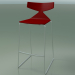 3d model Silla apilable bar 3704 (Rojo, CRO) - vista previa