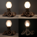 3d Lamp octopus model buy - render