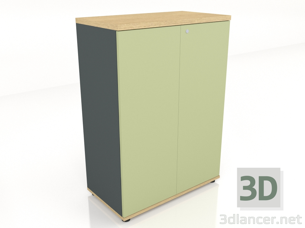 3D modeli Kabin Standardı A3104HZ (801x432x1129) - önizleme