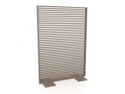 Cloison aluminium 120x170 (Bronze)