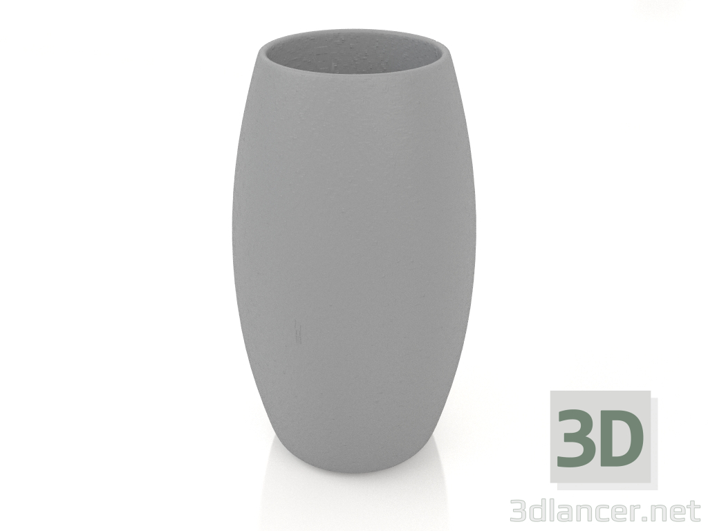 3d model Plant pot 2 (Anthracite) - preview