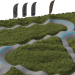 modello 3D di Pista di pompaggio comprare - rendering modello 3D di Pista di pompaggio comprare - rendering