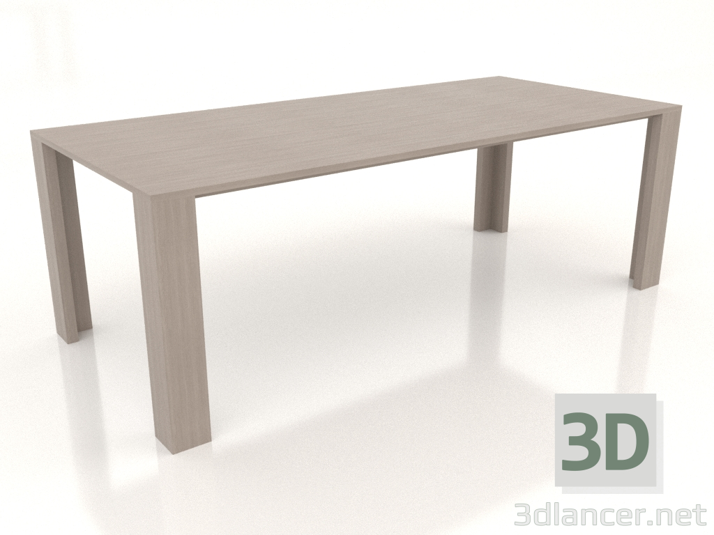 3d model Serenity dining table 2200x1000x750 mm (option 1) - preview 3d model Serenity dining table 2200x1000x750 mm (option 1) - preview