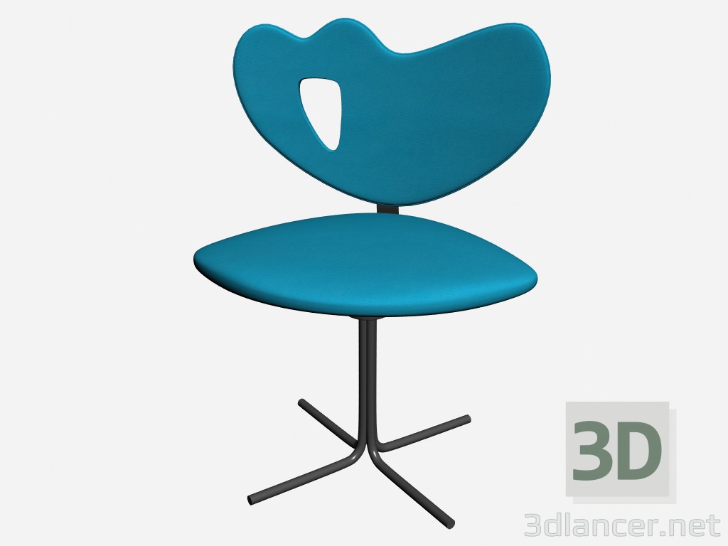 modello 3D Sedia Popolo 8 - anteprima