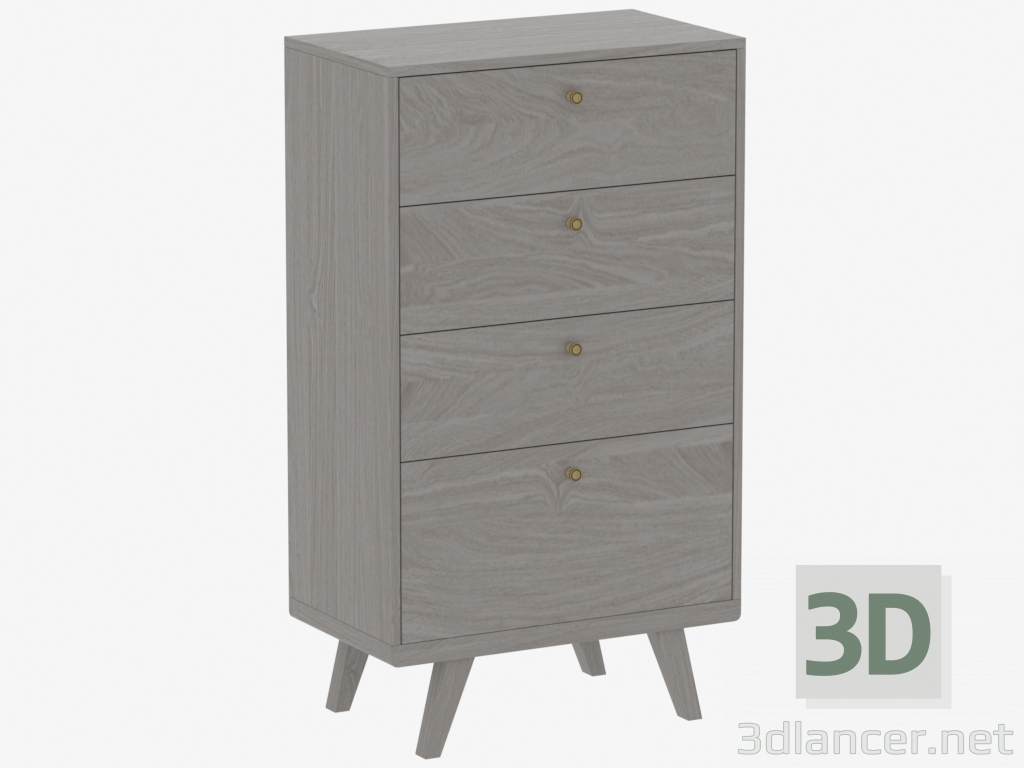 3d model High chest of drawers THIMON (IDC006004000) - preview