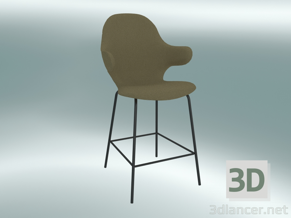 Modelo 3d Banqueta alta Catch (JH16, 63x58 H 107cm, Hallingdal - 224) - preview