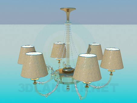 3d model Chandelier - preview