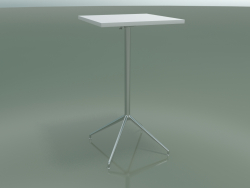 Square table 5713, 5730 (H 105 - 59x59 cm, spread out, White, LU1)