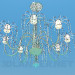 3d model Chandelier with have formed - preview