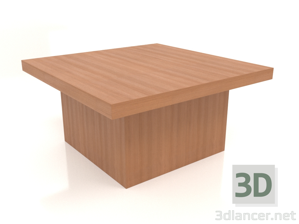 Modelo 3d Mesa de centro JT 10 (800x800x400, madeira vermelha) - preview