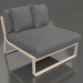 3D Modell Modulares Sofa, Abschnitt 3 (Sand) - Vorschau