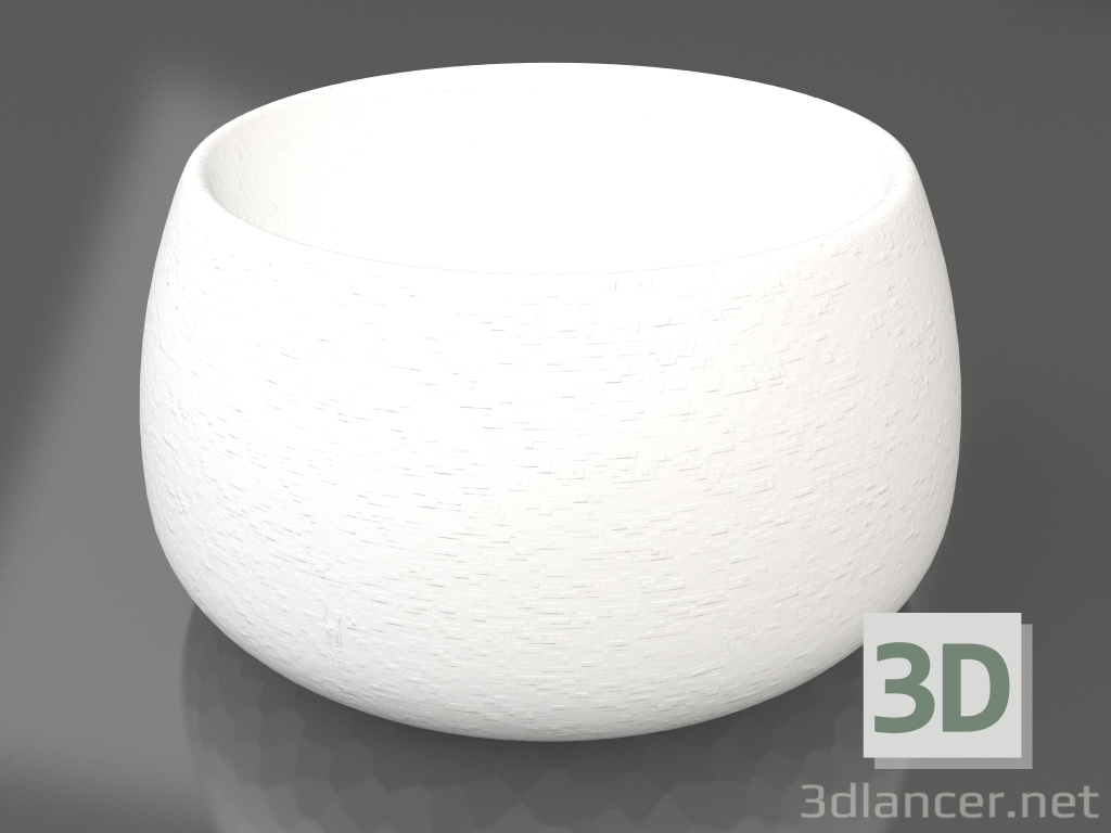 3d model Plant pot 3 (White) - preview