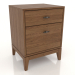 3d model Bedside table 450 mm (light walnut) - preview